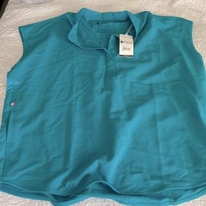 Figs new top turquoise